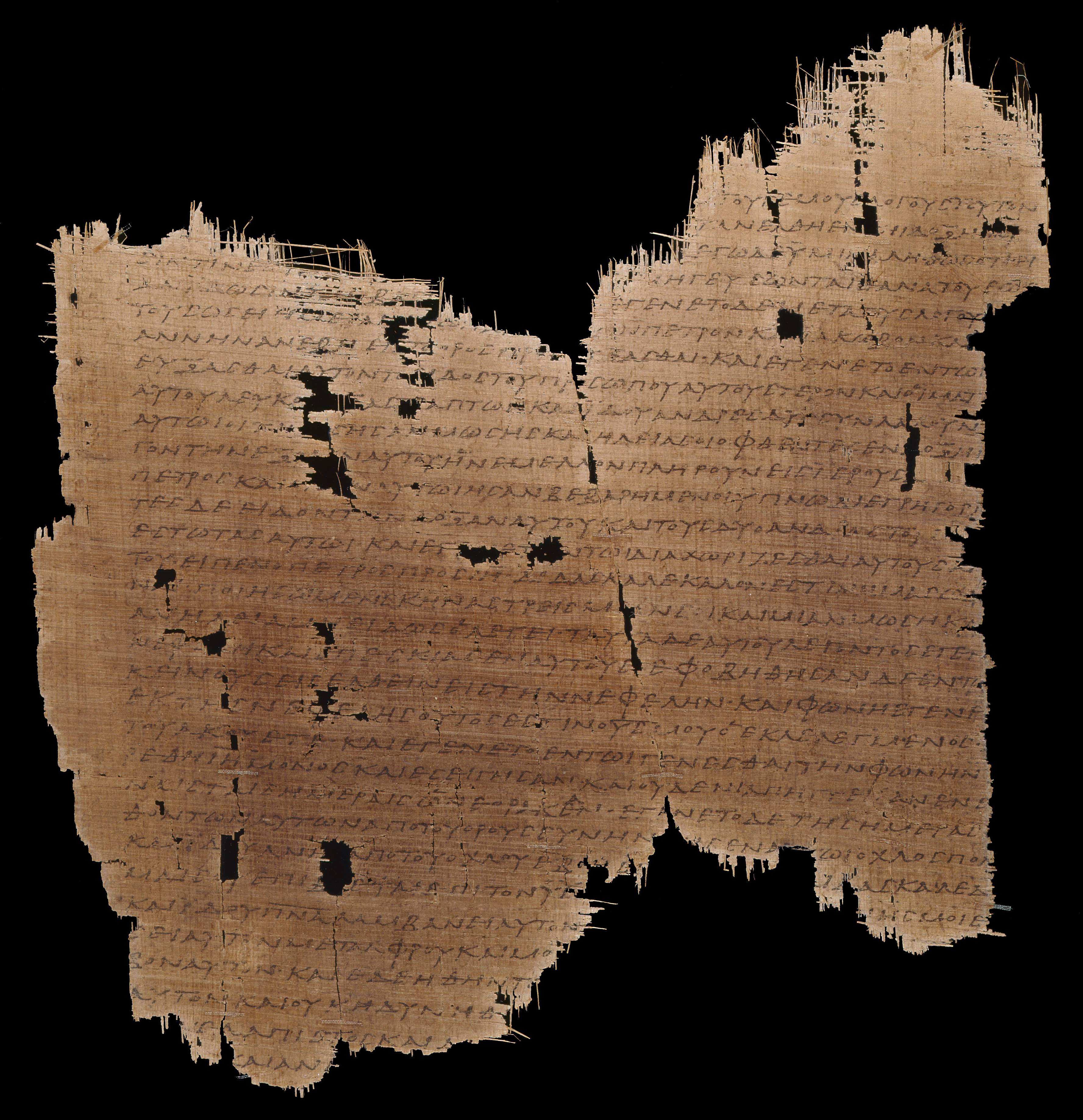 𝔓45, лист 10, Лицевая сторона (recto)