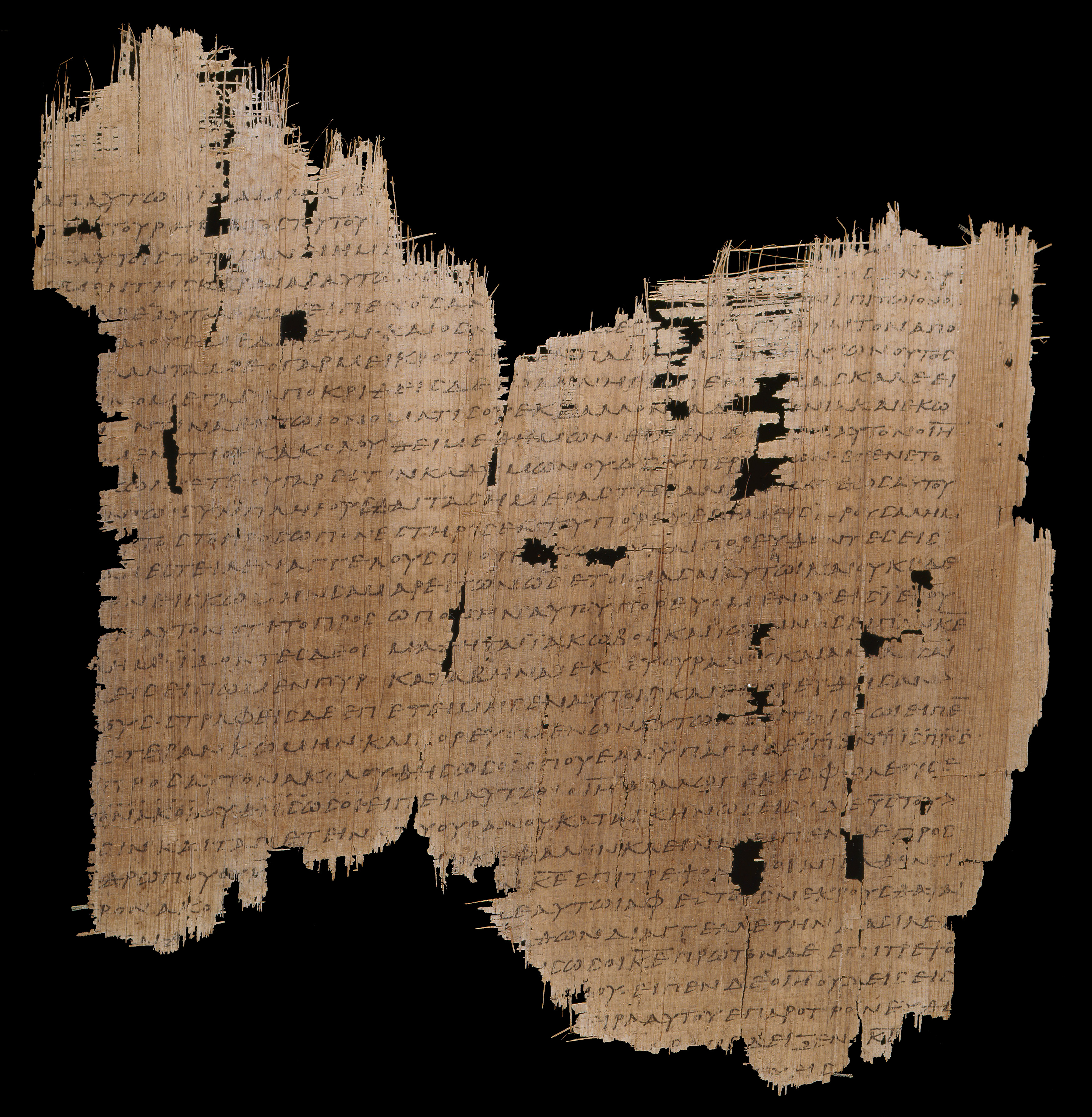 𝔓45, лист 10, Оборотная сторона (verso)