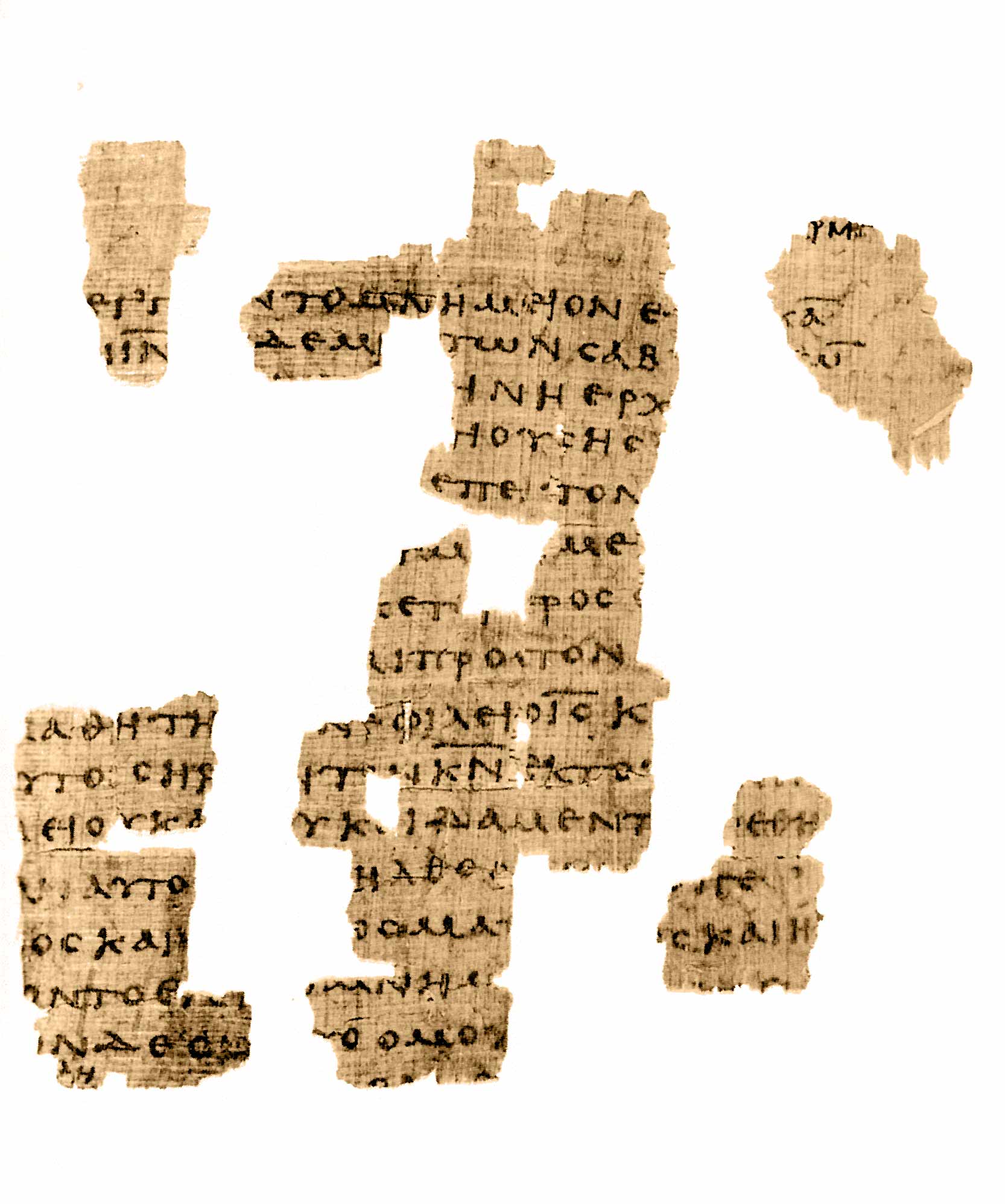 𝔓66, лист 70, Лицевая сторона (recto)